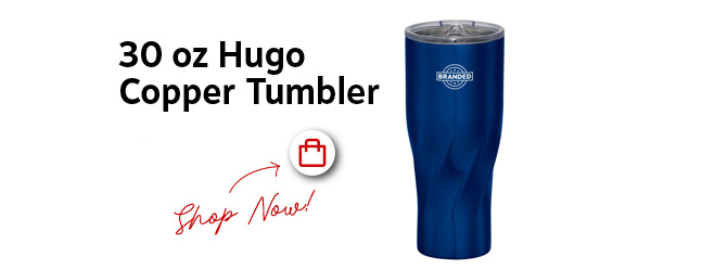 30 oz Hugo Copper Tumbler